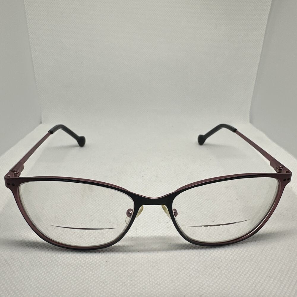 Lisa Loeb Classique Whisper 228 Eyeglasses Frames Cat Eye Licorice 52-16-135